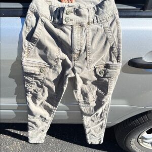 American Eagle Outfitters Gray Cargo Pants
